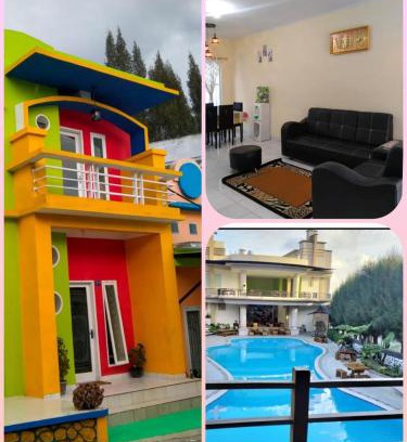Berastagi Villa | Cozy Villa Highland No 7 with Pool & Hot Tub in Berastagi