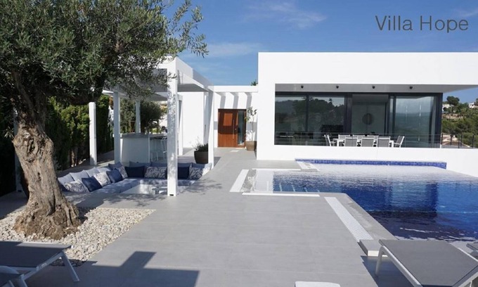 Moraira Villa | Villa Hope: Breathtaking Ocean Views & Private Pool Retreat