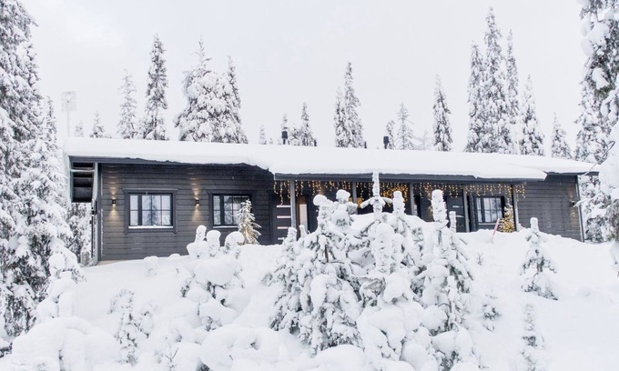 Rukatunturi House | Discover Villa Huili by Interhome with Spa & Lake Views