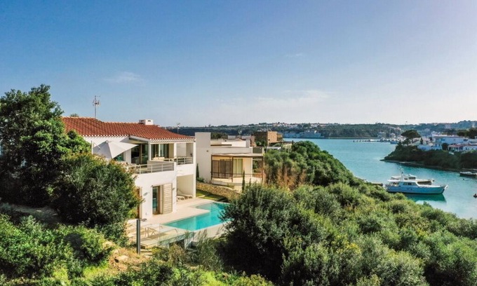 Sant Antoni Villa | Villa in Cala Ratolí with Oceanfront Views and Pool Access