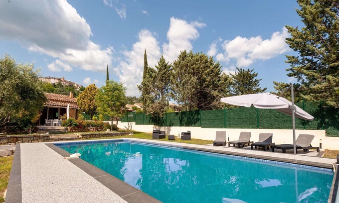 Callian House | Villa Cannelle: Oceanfront Escape with Private Pool