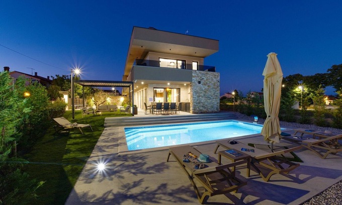 Marcana Villa | Villa in Marcana with Pool near Brijuni Park