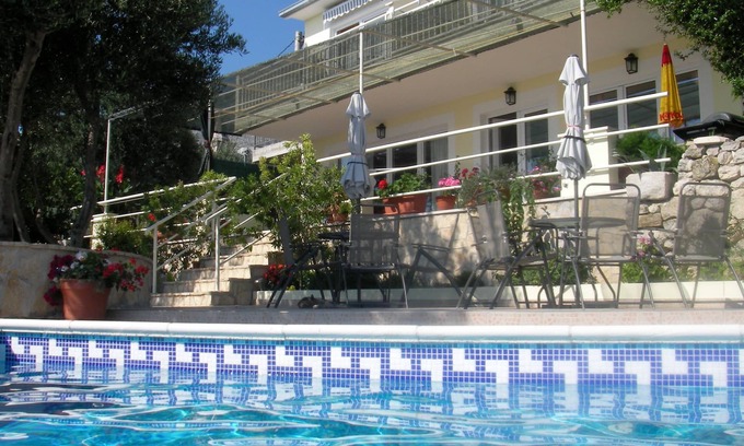 Podgora Apartment | Scenic Podgora Villa with Pool & Ocean View for 2-6 Guests