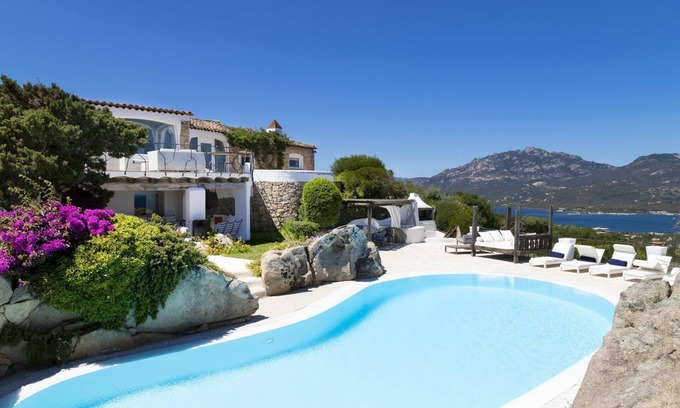Porto Rotondo Villa | Spacious Villa in Porto Rotondo with Private Pool & Ocean View