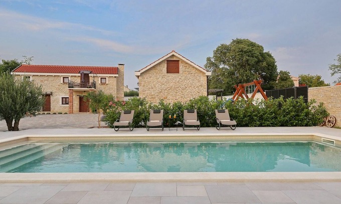 Skabrnja Villa | Relaxing Villa in Prkos with Private Pool & Family Amenities