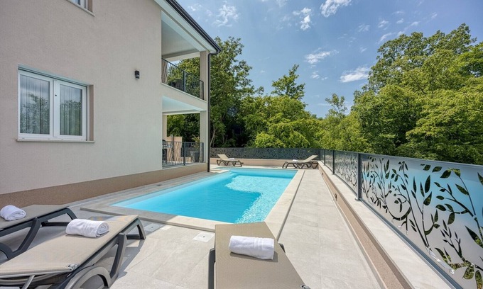 Nova Vas Villa | Relax at Villa IN with Private Pool and Spa Amenities