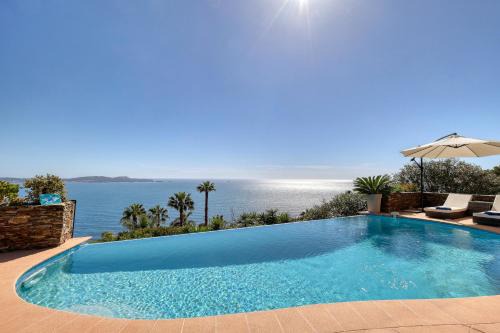 Carqueiranne Villa | Oceanfront Villa Infinity with Pool & Spectacular Views