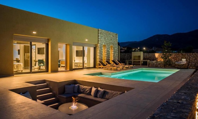 Pesada Villa | Villa Iokasti: Family-Friendly Retreat with Pool & High Ratings