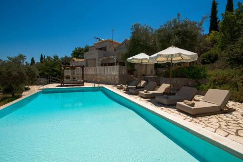 Paxos Villa | Villa Ionia: Poolside Haven with Breathtaking Sea Views