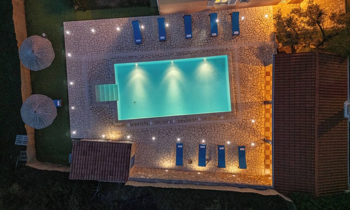 Mrljane Villa | Villa Ivana: Exceptional Oceanfront Stay with Pool & Spa