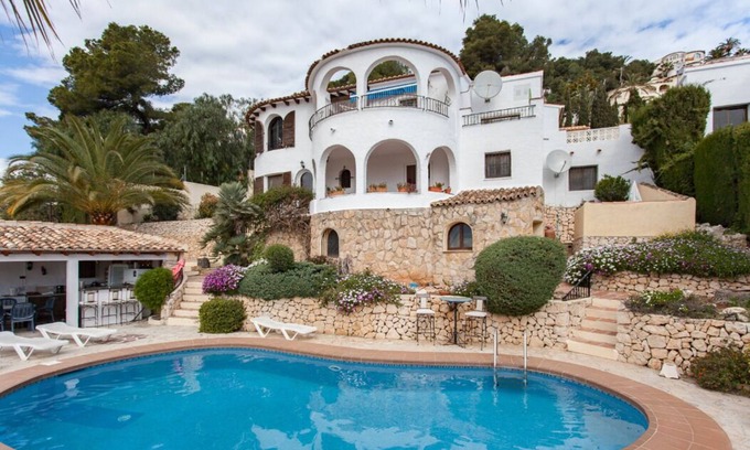 Benissa Coast Apartment | Villa Jasmin Apartment: Oceanfront Bliss with Pool & Spa