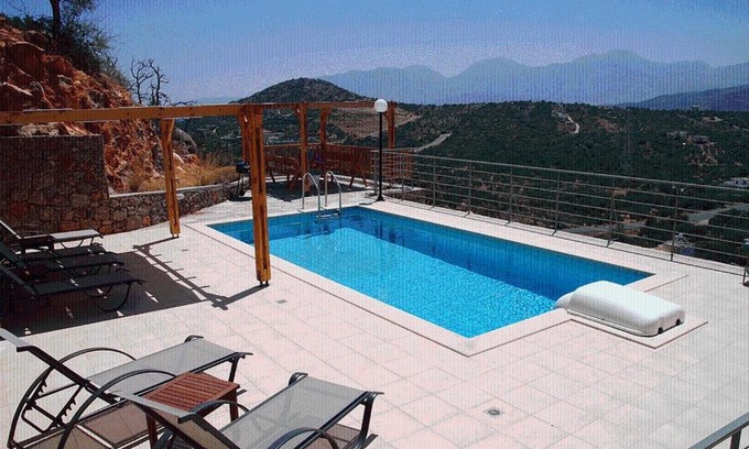 Vathi Villa | Villa Jasmine: 4-Star Oasis with Pool and Family Amenities
