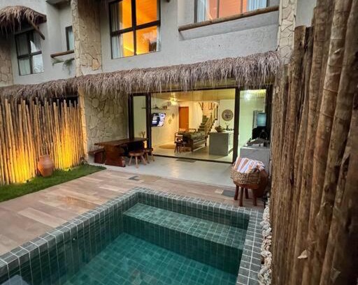 Tatuamunha House | Villa Jucá Casa 03: Oceanfront Retreat with Pool & Pets