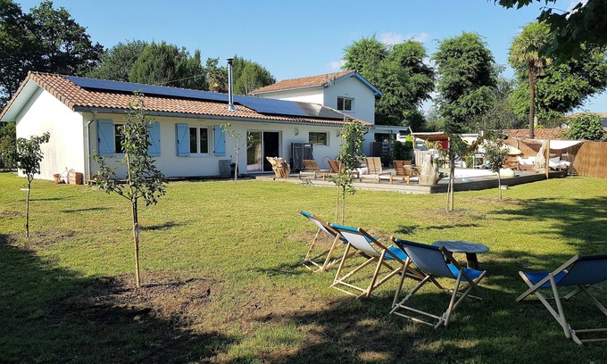 Tosse Villa | Villa Julia: Serene Escape with Pool in Village Heart