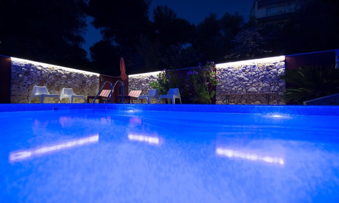 Businci Condo | Villa Knez: Oceanfront Retreat with Pool & Pet-Friendly Stay