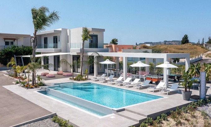 Pastida Villa | Discover Oceanfront Bliss at Villa Korali with Pool