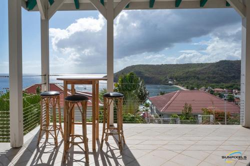 Les Anses-d'Arlets Villa | Villa La Lady: 4-Star Family Retreat with Ocean Views