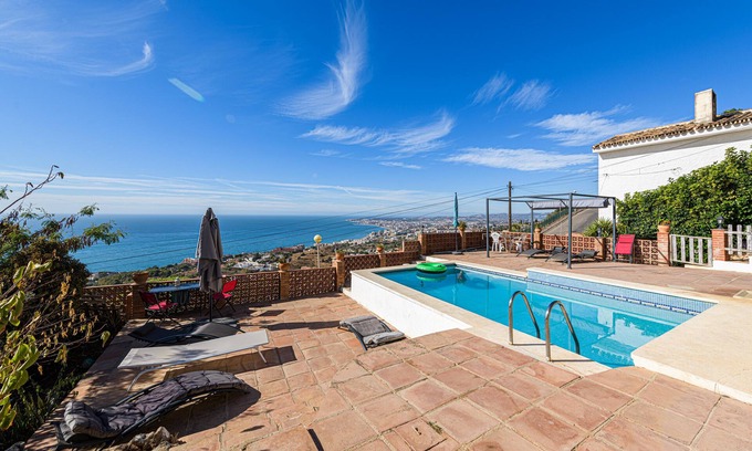 Benalmadena Villa | Villa La Tuna: Private Pool & Ocean Views Await You