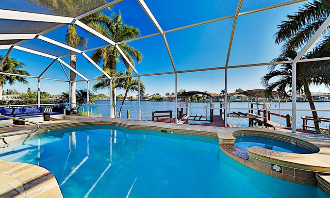 Burnt Store Villa | Villa Lago Vista - Waterfront Retreat with Gulf Access