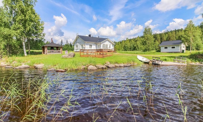 Leppavirta House | Discover Villa Lahti by Interhome: Lake View & Spa Retreat