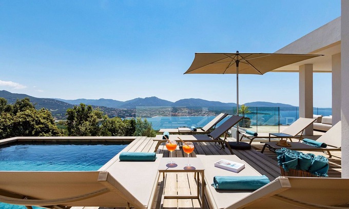 Vetricella Villa | Villa Lalie: Oceanfront Retreat with Heated Pool & Spa