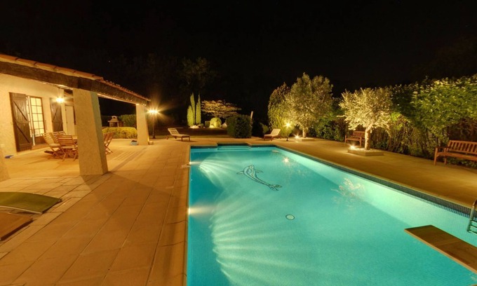 Vidauban Villa | Villa with Heated Pool and Ocean View in St Tropez