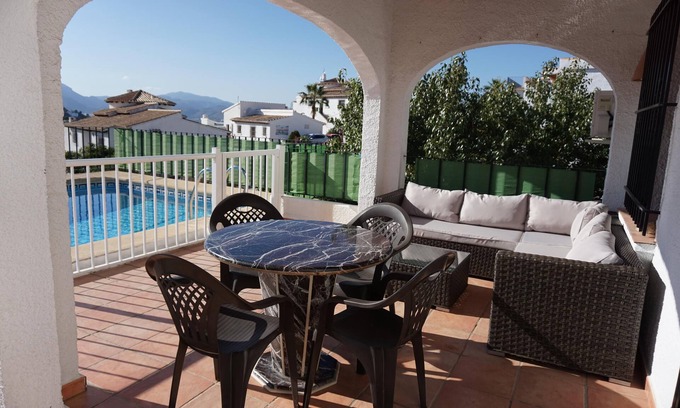 Monte Pego Ski Chalet | Experience Villa LES PINS: Poolside Retreat in Monte Pego