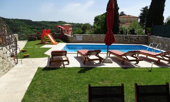 Oprtalj Villa | Relax at Villa Letizia with Pool and Spa in Oprtalj