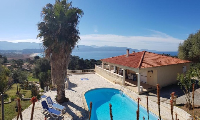 Sagone Apartment | Villa Liamone: Oceanfront Oasis with Exceptional Guest Ratings