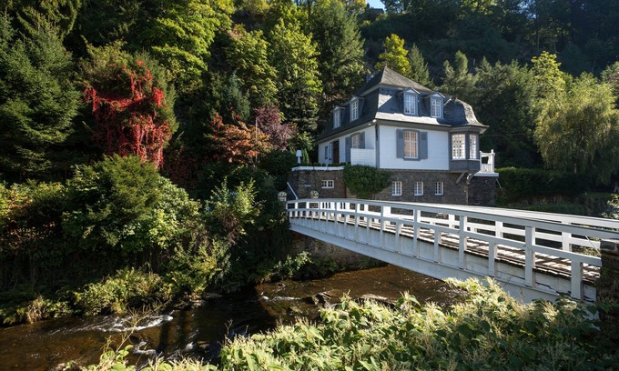 Monschau Villa | Idyllic Villa "Live" with Private Bridge and Spa in Monschau