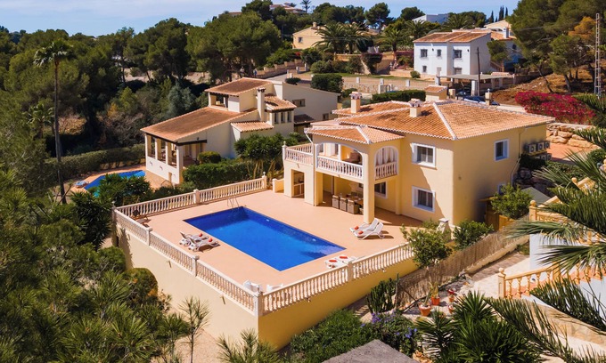 Cap de la Nau Villa | Villa Llesna in Javea: Ideal for Families with Pool & Views