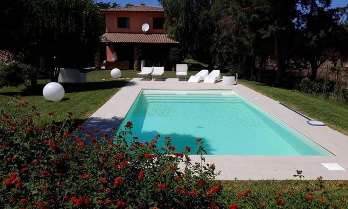 Villa Grazia di Carini Villa | Villa Lorella - Relax by the Pool in a Pet-Friendly Retreat