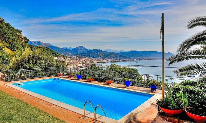Vietri sul Mare Villa | Villa Lucentia: Relaxing Retreat Near Town with Free Wi-Fi