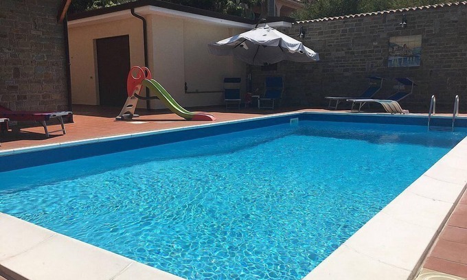 Santa Maria di Castellabate Villa | Villa Ludovica: Guest Rated 9.8 with Pool & Sea Views
