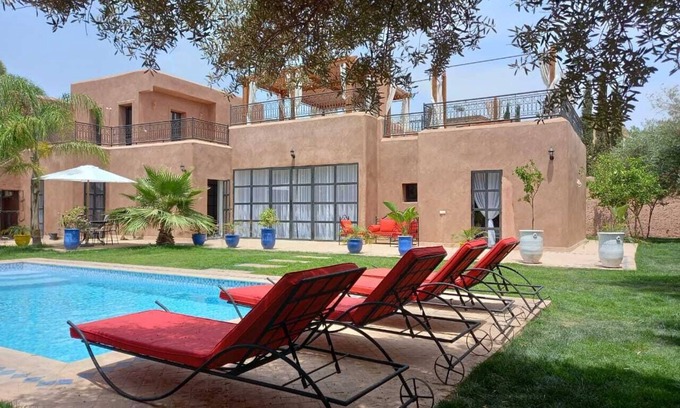 El Aggada Villa | Villa Luxe: Elegant Suites with Pool, Hammam & Jacuzzi