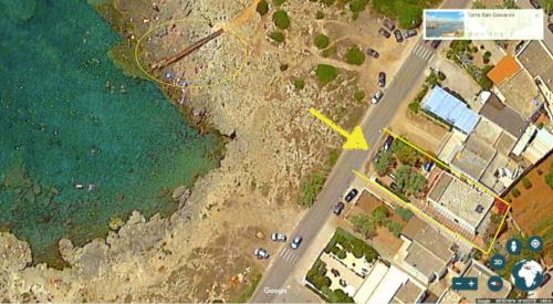 Torre San Giovanni Villa | Villa Mare Verde: Oceanfront Retreat with Private Beach Access