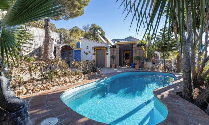 Competa Villa | Villa "Madre Tierra" with Pool, Hot Tub & Mountain Views