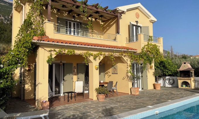 Mousata Villa | Family Villa with Private Pool and Ocean Views, 10/10 Rating