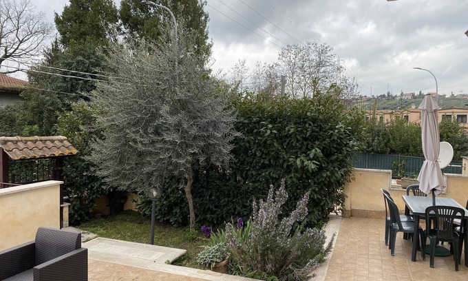 Guidonia Montecelio House | Villa Marco Simone Family Apartment with Private Garden