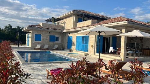 Sveti Petar u Sumi Villa | Villa Mare Blue: Pet-Friendly Oasis with Pool & Perfect Rating