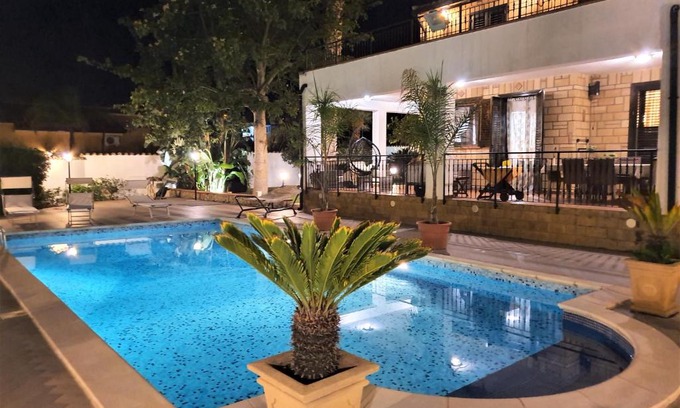 Trabia Apartment | Villa Marianna: Private Pool, Oceanfront Retreat with WiFi