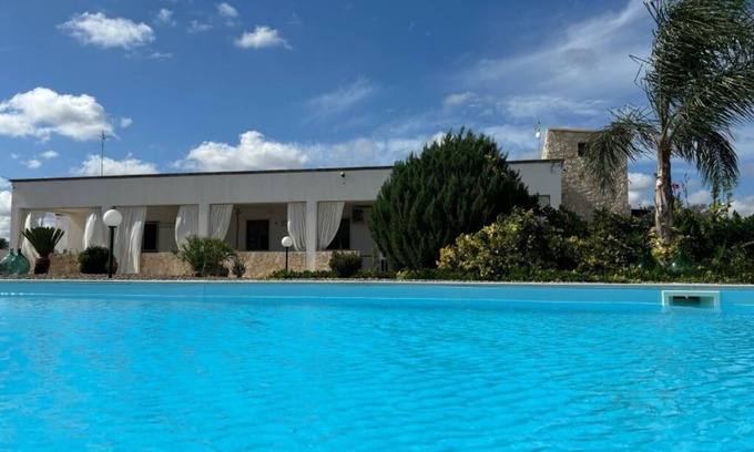 Mesagne Villa | Villa Marinezzi: Private Pool with Oceanfront Views