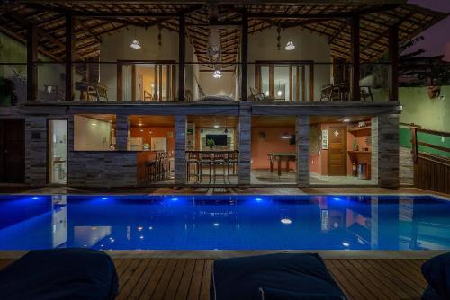 Arraial d'Ajuda House | Pet-Friendly Villa Maritaca: Oceanfront Retreat with Pool