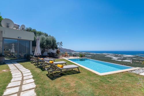 Zerviana Villa | Exceptional Villa Maritini with Ocean View & Pool Access