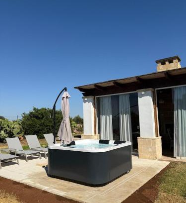 Alezio Villa | Villa Mary con idromassaggio e accesso in piscina