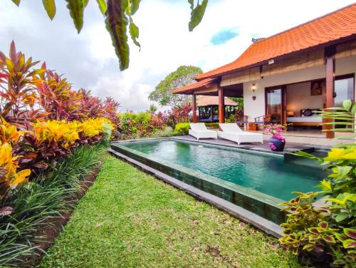 Peliatan Villa | Villa Maya Ubud: Serene Views with Pool & Family-Friendly Amenities