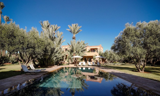 Annakhil Villa | Villa MAZITA with private pool in Marrakech Palm grove