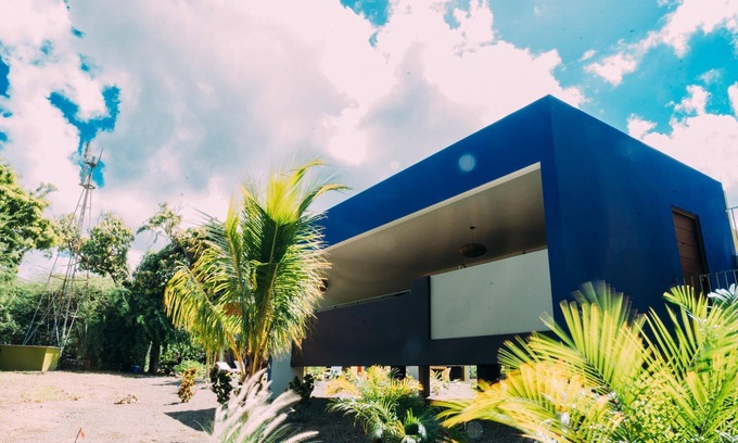 Sint Michiel Villa | Villa Mellow: Modern Design with Ocean View and Spa