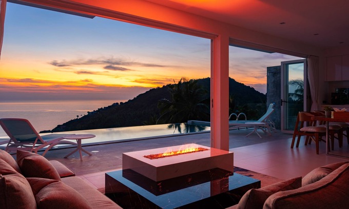 Lamai Villa | Oceanfront Villa Melo: 4-Star Stay with Pool & Ocean Views