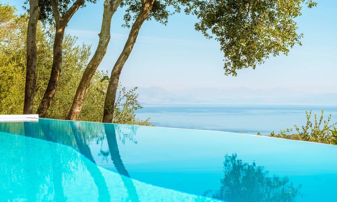Agios Markos Villa | Villa Melolia: Family-Friendly Retreat with Oceanfront Views